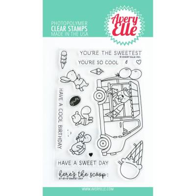 Avery Elle Clear Stamps - Sweet Day
